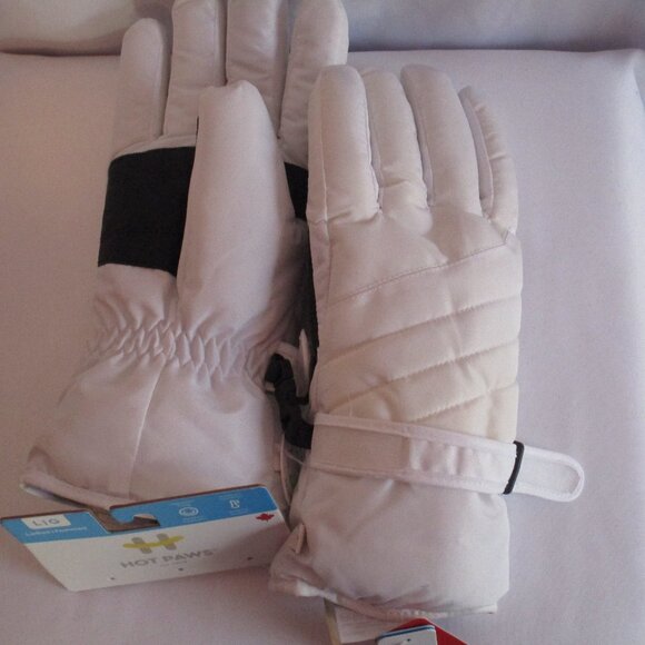 Hot Paws Gloves Large Winter Ski Snowboard Waterproof Insulated Warm Outdoors - Picture 4 of 7
